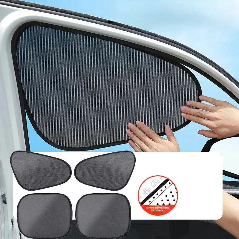 Car Sunshade and Electrostatic Barrier