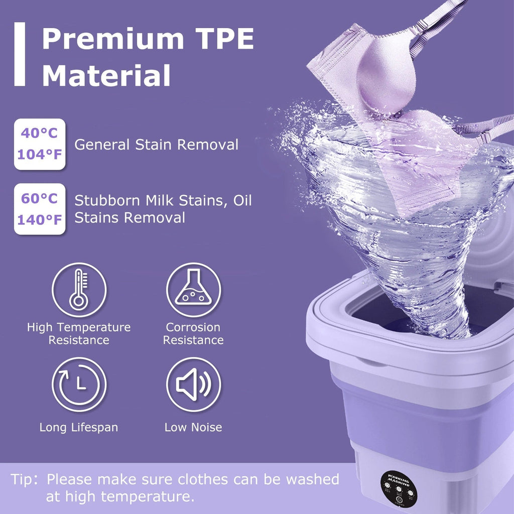 Foldable Mini Laundry Machine